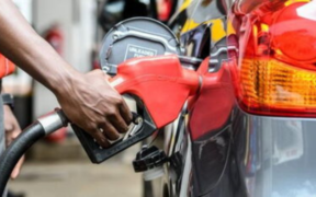 A motorist fuels at a Nairobi Petrol Station PHOTO/Nation