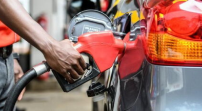 A motorist fuels at a Nairobi Petrol Station PHOTO/Nation