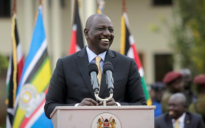 Kenyan President William Ruto during a past state of the nation address at State House Nairobi. PHOTO/ PCS