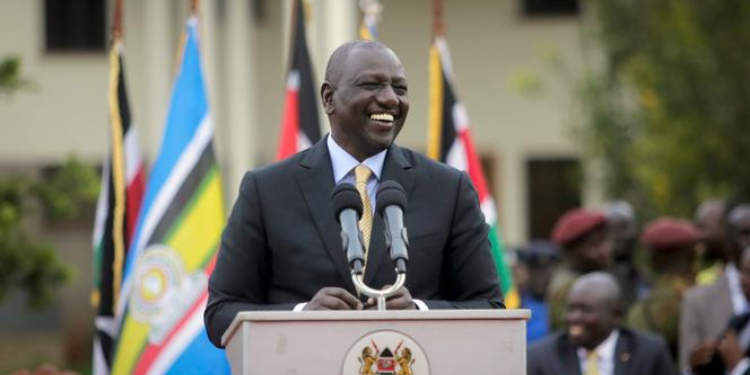 Kenyan President William Ruto during a past state of the nation address at State House Nairobi. PHOTO/ PCS