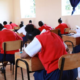 Unidentified Kenyan students captured while sitting for a previous KCSE exams. PHOTO/ File