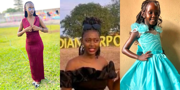 Connie Githinji,Alice Riang,a and baby Keziah Matuki all murdered in unknown circumstances PHOTO/Collage