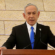 Israeli Prime Minister Benjamin Netanyahu Speaks During the Remembrance Day of Fallen Soldiers in Jerusalem on April 20,2026 PHOTO/AFP