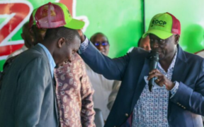 Vincent Rotich DCP candidate during his endorsement by Rigathi Gachagua on April 7,2026 PHOTO/Capital FM