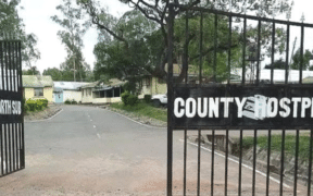 Kocholia sub-county hospital gate in Teso North Constituency PHOTO/HILTON OTENYO