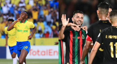 Mamelodi Sundowns Vs AS FAR for the CAF Champions League Final PHOTO/CAF