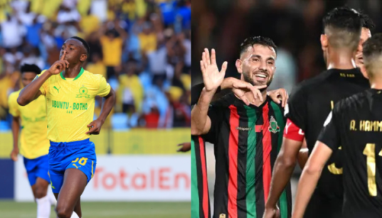 Mamelodi Sundowns Vs AS FAR for the CAF Champions League Final PHOTO/CAF