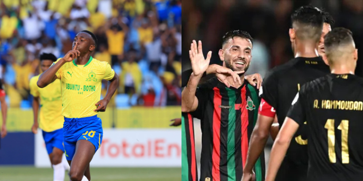 Mamelodi Sundowns Vs AS FAR for the CAF Champions League Final PHOTO/CAF