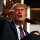 President Donald Trump Takes Questions from Press During a Healthcare Event at the White House on May 18,2026 PHOTO/AFP