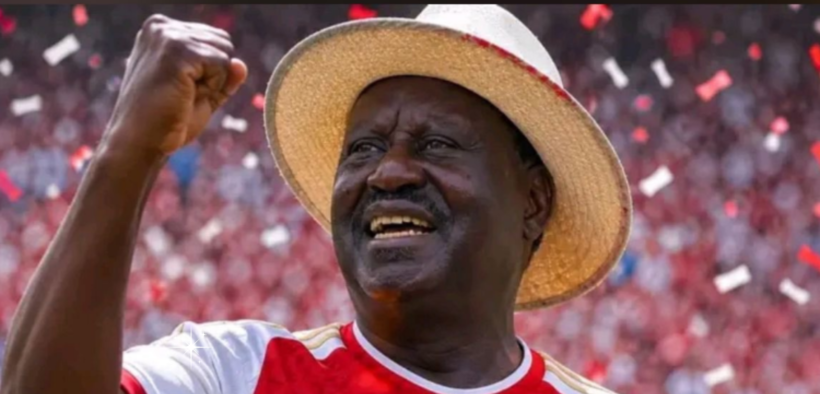 A resurfaced message from Raila Odinga about Arsenal is stirring emotions as fans connect his words to the club’s current success. PHOTO/ Philip Etale