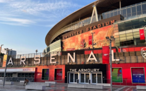 Arsenal official stadium The Emirates in London. PHOTO/ REUTERS