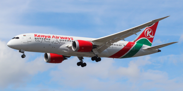 Kenya Airways plane PHOTO/KQ