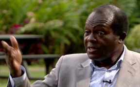 Former Cabinet Secretary Raphael Tuju in a past interview at his Karen home. PHOTO/ File