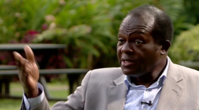 Former Cabinet Secretary Raphael Tuju in a past interview at his Karen home. PHOTO/ File