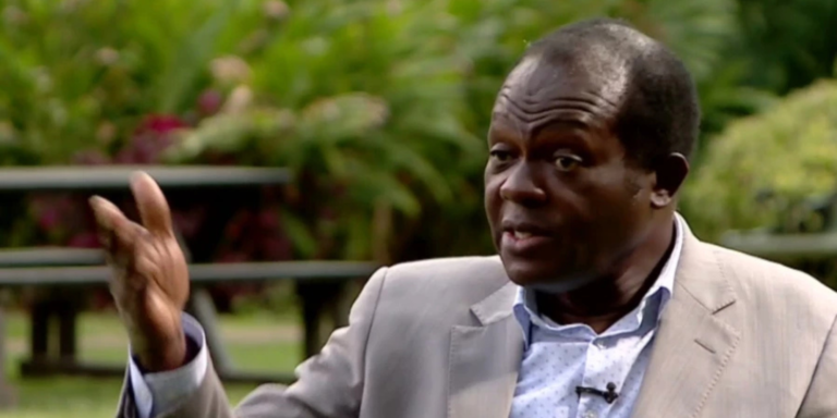 Former Cabinet Secretary Raphael Tuju in a past interview at his Karen home. PHOTO/ File