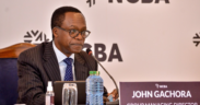 NCBA Group PLC Managing Director John Gachora in a past event. PHOTO/ File