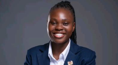 Daystar University Student's president Faith Beatrice who has officially joined ODM after ditching Safina Party. PHOTO/ Faith FB