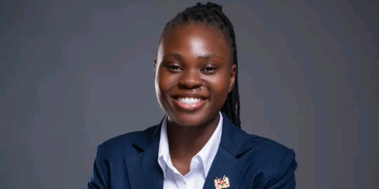Daystar University Student's president Faith Beatrice who has officially joined ODM after ditching Safina Party. PHOTO/ Faith FB