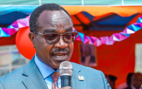 CS Ogamba during laying-ceremony for a dining hall project in Father Makewa High School on May 15,2026
