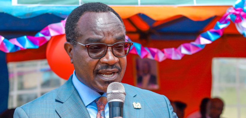 CS Ogamba during laying-ceremony for a dining hall project in Father Makewa High School on May 15,2026
