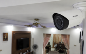 An AI image of a CCTV camera inside a house for illustration purposes PHOTO/AI