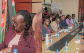 CS Hannah Cheptumo while chairing a meeting on child protection in her Nairobi office on May 25,2026 PHOTO/CS Hannah