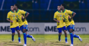 Palmeiras forward Eduardo Conceição banned for four months following a controversial incident during the South American U-17 Championship involving a monkey gesture protest. PHOTO/ File