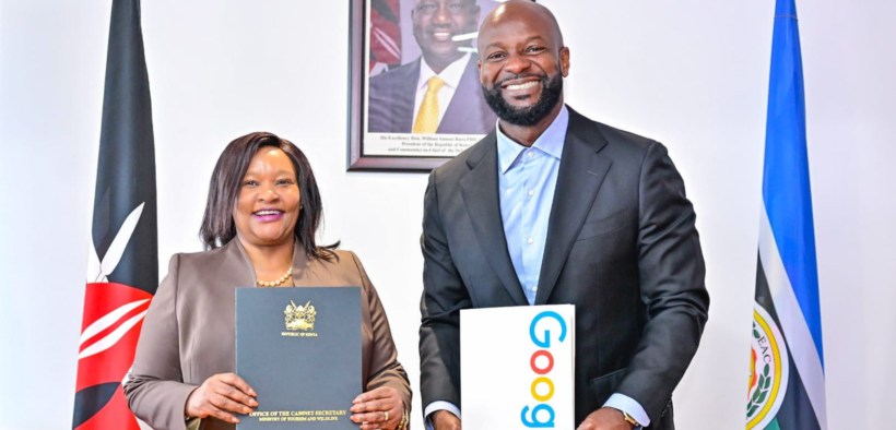 CS for Tourism and Wildlife Rebecca Miano and Google Sub-Saharan Africa MD Alex Okosi launch a strategic AI-driven tourism partnership in Nairobi on May 29, 2026. PHOTO/ FILE