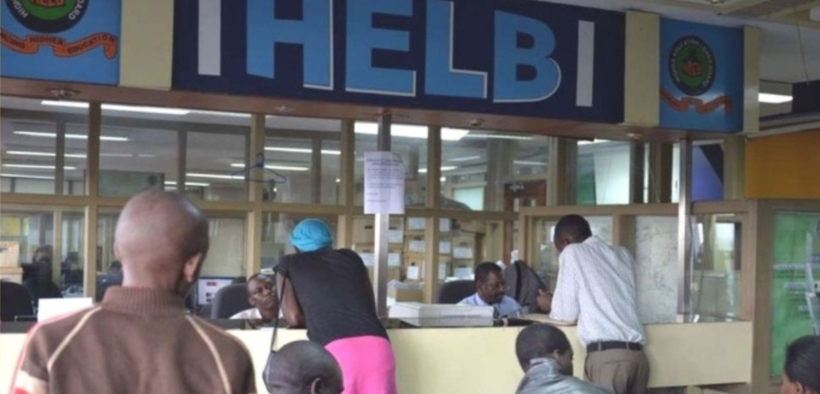 students getting Services FROM HELB offices. PHOTO/ HELB