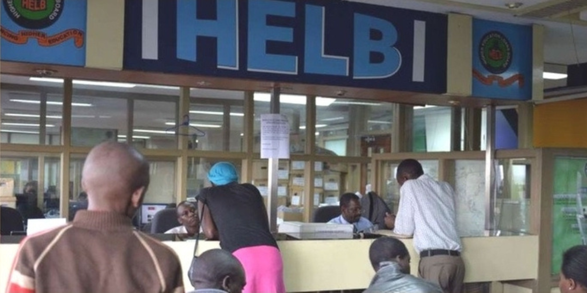 students getting Services FROM HELB offices. PHOTO/ HELB