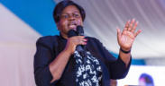 Homabay governor gladys wanga at a apst event . Photo/ gladys wanga/ x