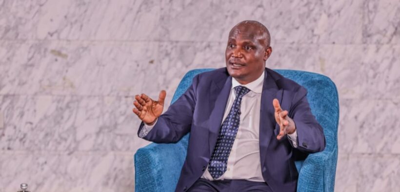Treasury CS John Mbadi during a Town Hall Meeting at the University of Nairobi on May 20, 2026. PHOTO/ Mbadi X.