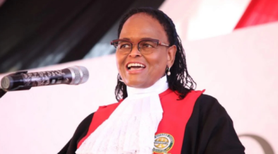 Martha Koome , Chief Justice. Photo/ Judiciary / Fb
