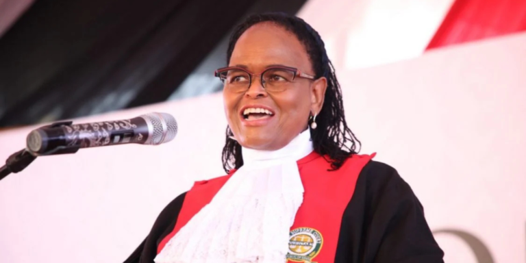 Martha Koome , Chief Justice. Photo/ Judiciary / Fb