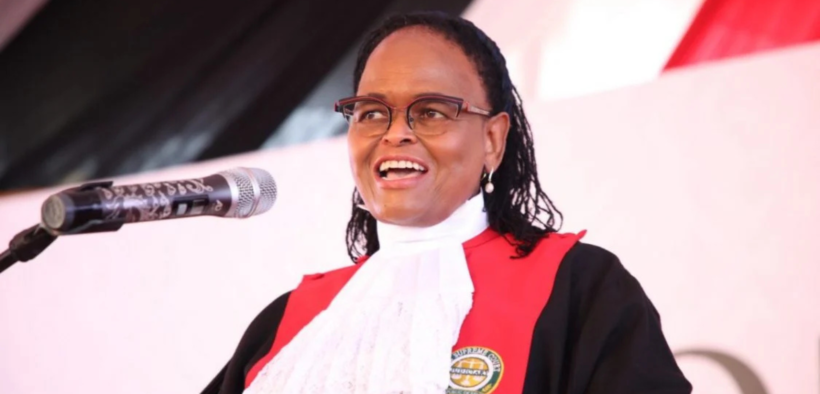 Martha Koome , Chief Justice. Photo/ Judiciary / Fb