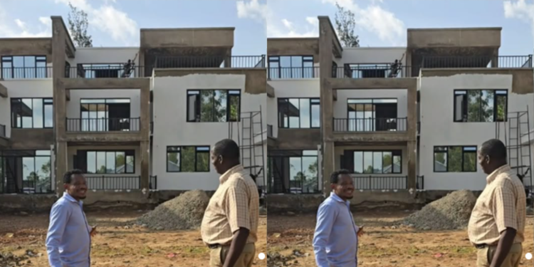 Peter Salasya showing off his mansion. Peter salasya/ Tiktok