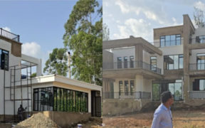 Peter Salasya showing off his mansion. Peter salasya/ Tiktok