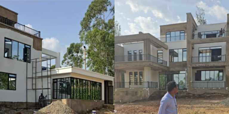 Peter Salasya showing off his mansion. Peter salasya/ Tiktok