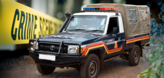 A police vehicle for