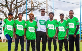 Victor Wanyama and The Raising Chapa Dimba stars