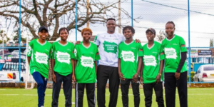 Victor Wanyama and The Raising Chapa Dimba stars