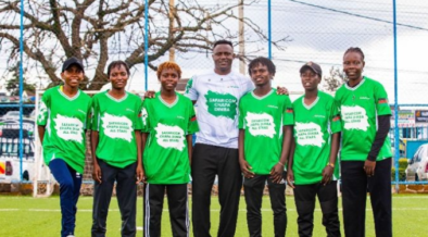 Victor Wanyama and The Raising Chapa Dimba stars