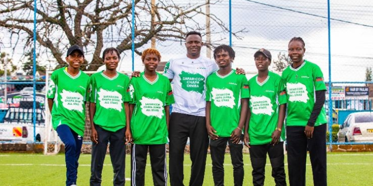 Victor Wanyama and The Raising Chapa Dimba stars