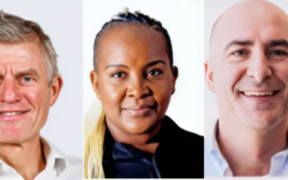 A collage photo of Ms. Kagiso Musi, Mr. Nick Douglas and Mr. Manuel Segimon. Photo/ WPP