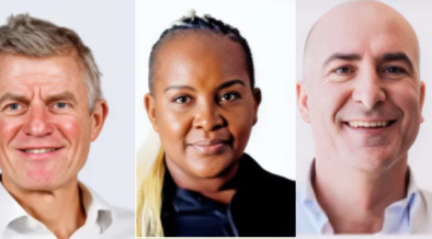 A collage photo of Ms. Kagiso Musi, Mr. Nick Douglas and Mr. Manuel Segimon. Photo/ WPP