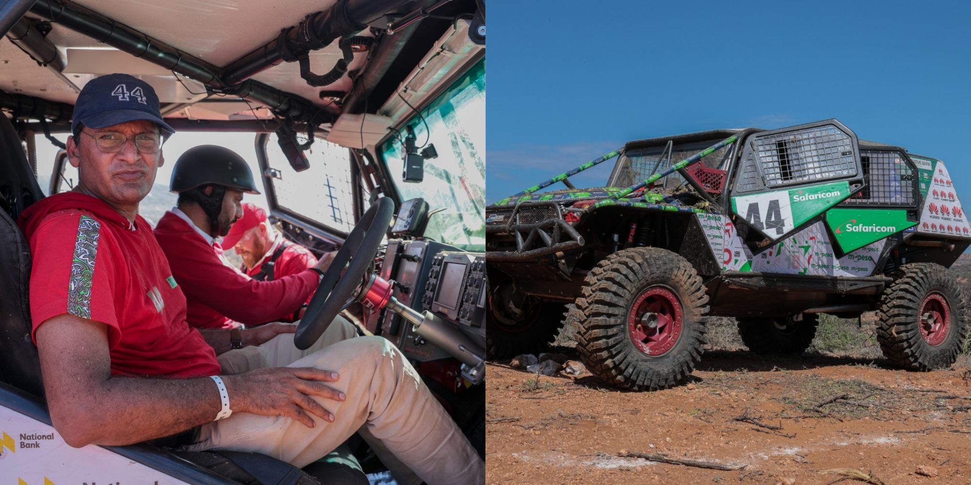 Adil Khawaja of Car No. 44 (AK 44) navigates the rugged terrain during the 2026 Rhino Charge Challenge at Ngilai Community Conservancy in Samburu County. PHOTO/ File