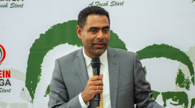 FKF President Hussein Mohamed in a past media address. PHOTO/ FKF