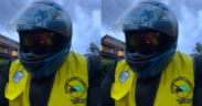 The uber bodaboda delivery guy who was caught in between drugs trafficking syndicate in Nairobi. PHOTO/ File