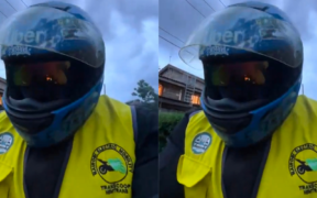 The uber bodaboda delivery guy who was caught in between drugs trafficking syndicate in Nairobi. PHOTO/ File