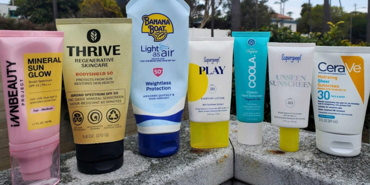 Different types of sunscreen one can applyPHOTO/Treeline